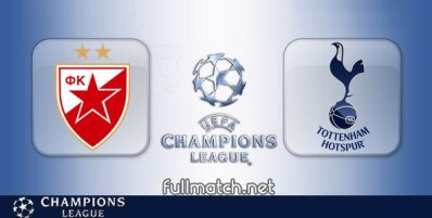 Crvena Zvezda vs Tottenham Hotspur Full Match Highlights