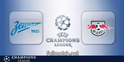 Zenit St Petersburg vs RB Leipzig Full Match Highlights