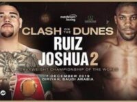 Andy Ruiz Jr vs Anthony Joshua 2 Full Fight Replay 2019
