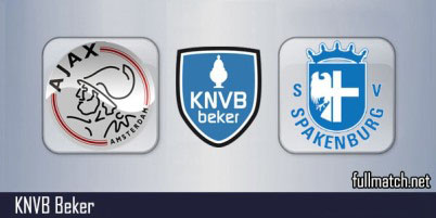 Ajax vs Spakenburg Full Match Highlights KNVB Beker