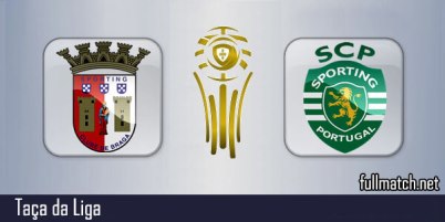 Braga vs Sporting Full Match Highlights Taca da Liga