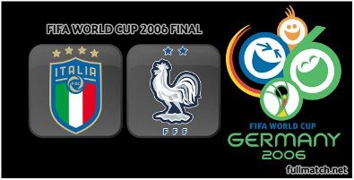 Italy vs France Full Match World Cup 2006 Final