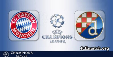 Bayern Munchen vs Dinamo Zagreb Full Match UCL 2015-16