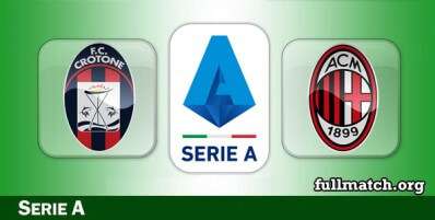 Crotone vs Milan Full Match Highlights