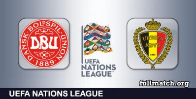 Denmark vs Belgium Full Match Highlights Nations League