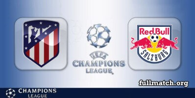 Atletico Madrid vs Salzburg Full Match Highlights