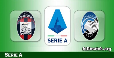 Crotone vs Atalanta Full Match Highlights