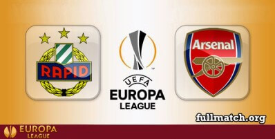 Rapid Wien vs Arsenal Full Match Highlights