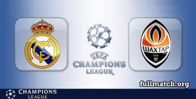 Real Madrid vs Shakhtar Donetsk Full Match Highlights
