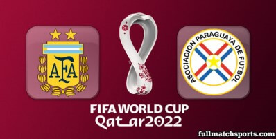 Argentina vs Paraguay Full Match Highlights