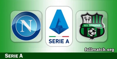 Napoli vs Sassuolo Full Match Highlights