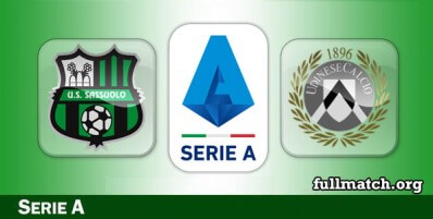 Sassuolo vs Udinese Full Match Highlights