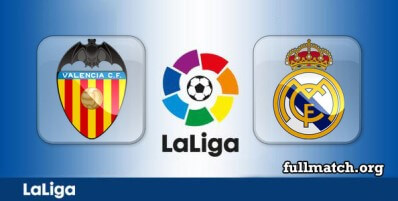 Valencia vs Real Madrid Full Match Highlights