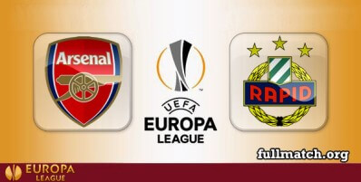 Arsenal vs Rapid Wien Full Match Highlights