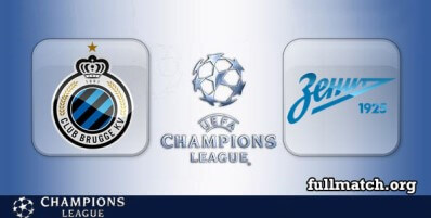 Club Brugge vs Zenit St Petersburg Full Match Highlights