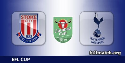 Stoke City vs Tottenham Hotspur Full Match Highlights EFL Carabao