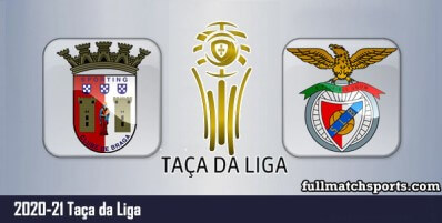 Braga vs Benfica Full Match Highlights Taça da Liga