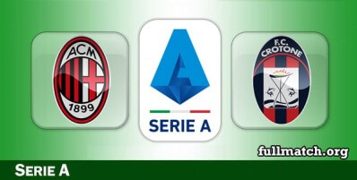 AC Milan vs Crotone Full Match Highlights