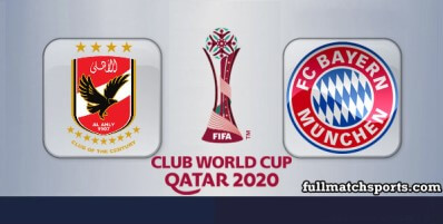 Al Ahly vs Bayern Munchen Full Match Highlights Club World Cup