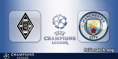Borussia Monchengladbach vs Manchester City Full Match Highlights UCL