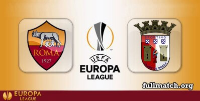 Roma vs Braga Full Match Highlights UEL