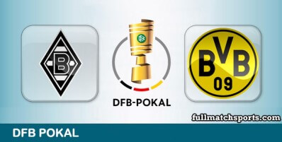 Borussia Monchengladbach vs Borussia Dortmund Full Match Highlights DFB Pokal