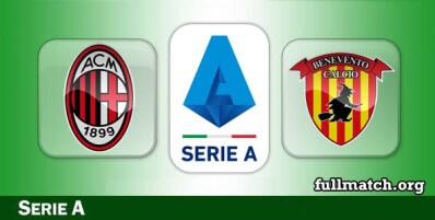 Milan vs Benevento Full Match Highlights