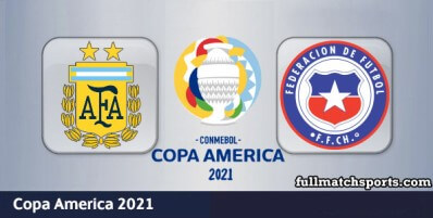 Argentina vs Chile Full Match Highlights Copa America 2021