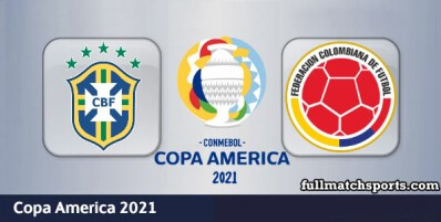 Brazil vs Colombia Full Match Highlights Copa America 2021