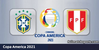 Brazil vs Peru Full Match Highlights Copa America 2021