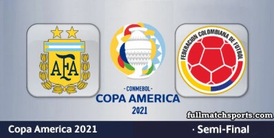 Argentina vs Colombia Full Match Highlights Copa America 2021