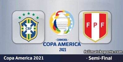 Brazil vs Peru Full Match Highlights Copa America 2021