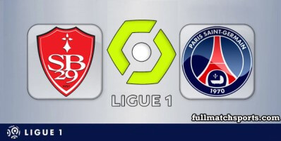 Brest vs PSG Full Match Highlights