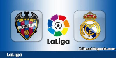 Levante vs Real Madrid Full Match Highlights