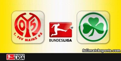 Mainz 05 vs Greuther Fuerth Full Match Highlights