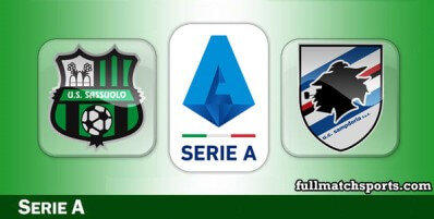 Sassuolo vs Sampdoria Full Match Highlights