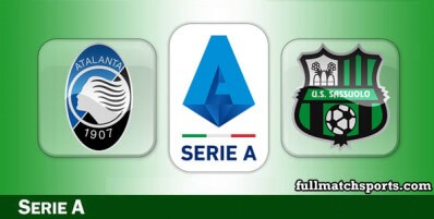 Atalanta vs Sassuolo Full Match Highlights