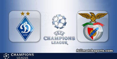 Dynamo Kyiv vs Benfica Full Match Highlights