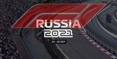 F1 2021 Russia GP Race Replay Round 15