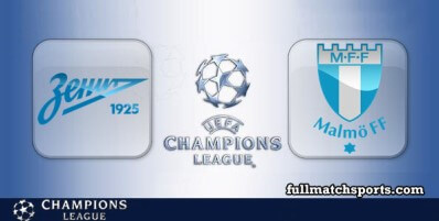 Zenit St Petersburg vs Malmo Full Match Highlights