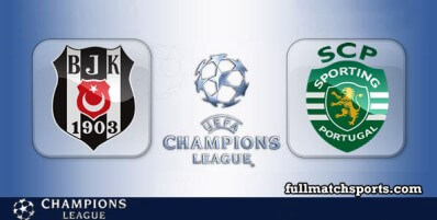Besiktas vs Sporting Full Match Highlights UCL