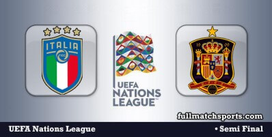 Italy vs Spain Full Match Highlights Nations League