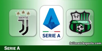Juventus vs Sassuolo Full Match Highlights
