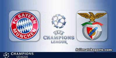 Bayern Munchen vs Benfica Full Match Highlights UCL