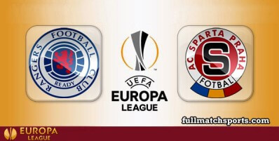 Rangers vs Sparta Prague Full Match Highlights UEL