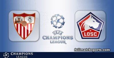 Sevilla vs Lille Full Match Highlights UCL