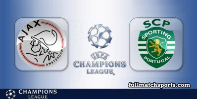 Ajax vs Sporting Full Match Highlights UCL