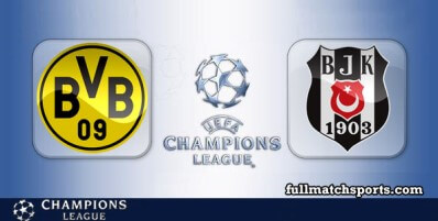 Borussia Dortmund vs Besiktas Full Match Highlights UCL