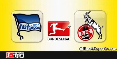 Hertha BSC vs Koln Full Match Highlights