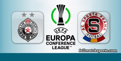 Partizan Beograd vs Sparta Prague Full Match Highlights UECL